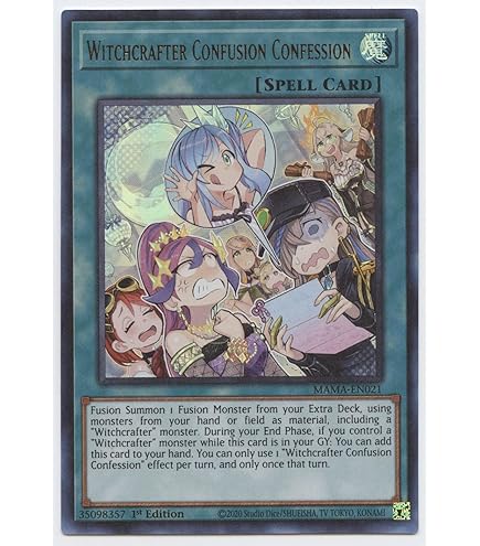 Amazon.com: Witchcrafter Madame Verre - DUOV-EN073 - Ultra Rare